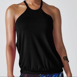 Fabletics High Neck Revealing Back Tank